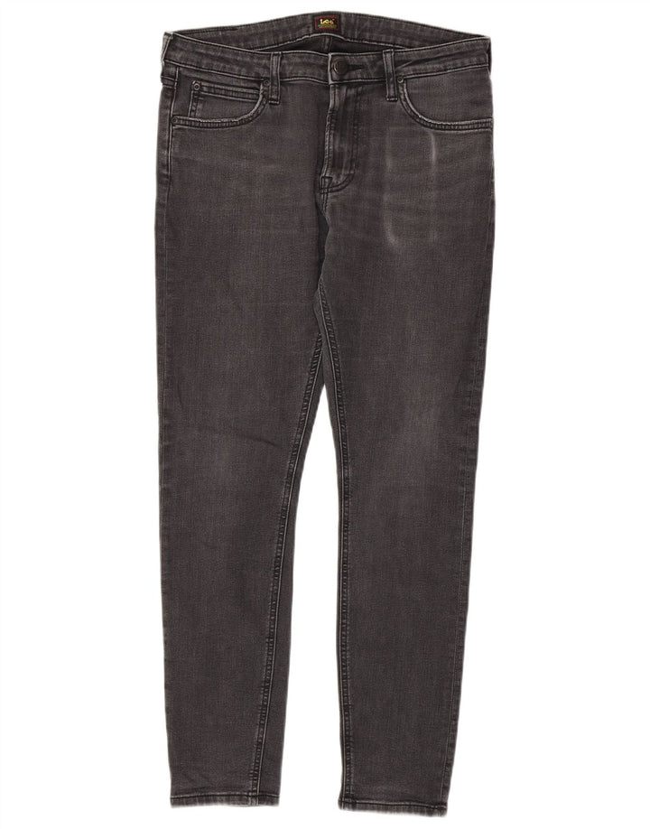 Lee Mens Malone Skinny Jeans W32 L30 Grey Cotton