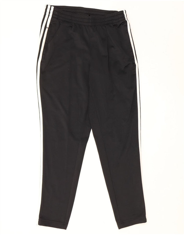 ADIDAS Womens Tracksuit Trousers UK 12/14 Medium  Black Polyester