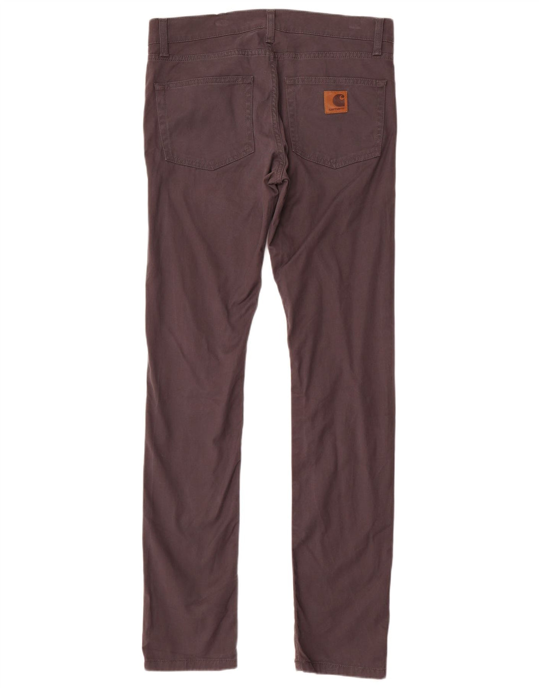 Carhartt Mens Slim Casual Trousers W32 L34 Grey Cotton