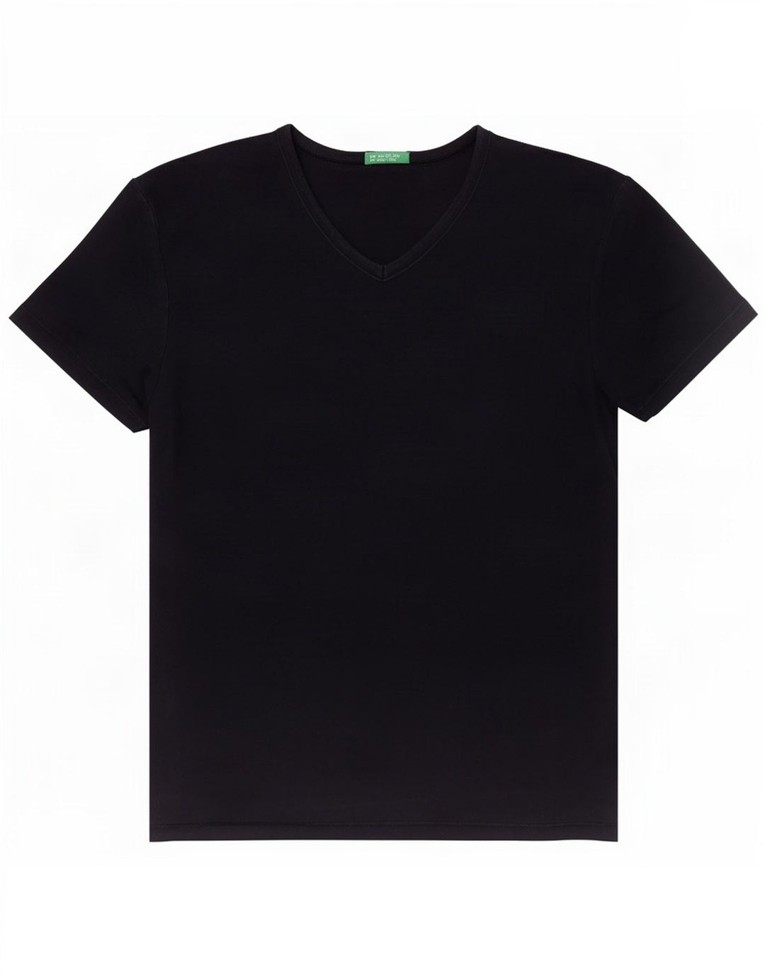 Benetton Womens T-Shirt Top UK 12 Medium Navy Blue