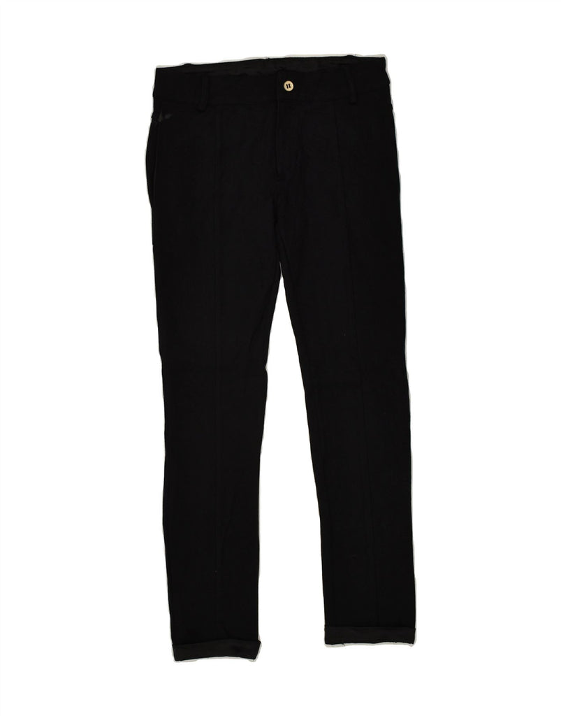 LIU JO JUNIOR Girls Skinny Chino Trousers 11-12 Years W26 L26 Black | Vintage Liu Jo junior | Thrift | Second-Hand Liu Jo junior | Used Clothing | Messina Hembry 