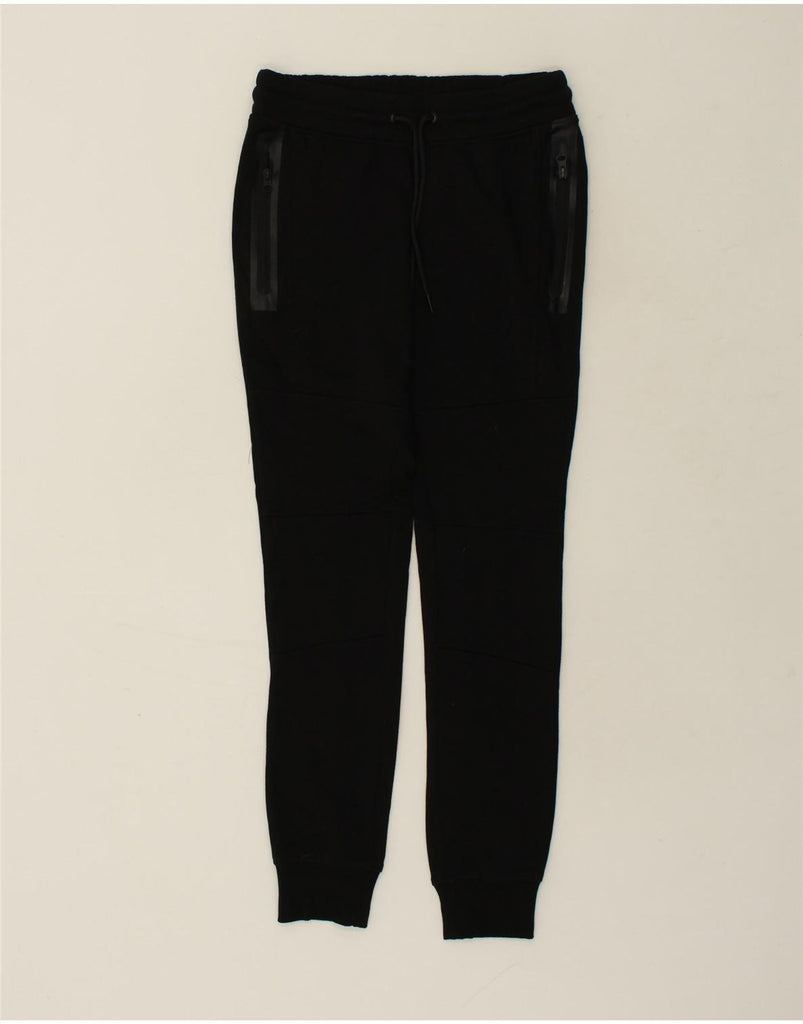 JACK & JONES Womens Tracksuit Trousers Joggers UK 6 XS Black Cotton | Vintage Jack & Jones | Thrift | Second-Hand Jack & Jones | Used Clothing | Messina Hembry 