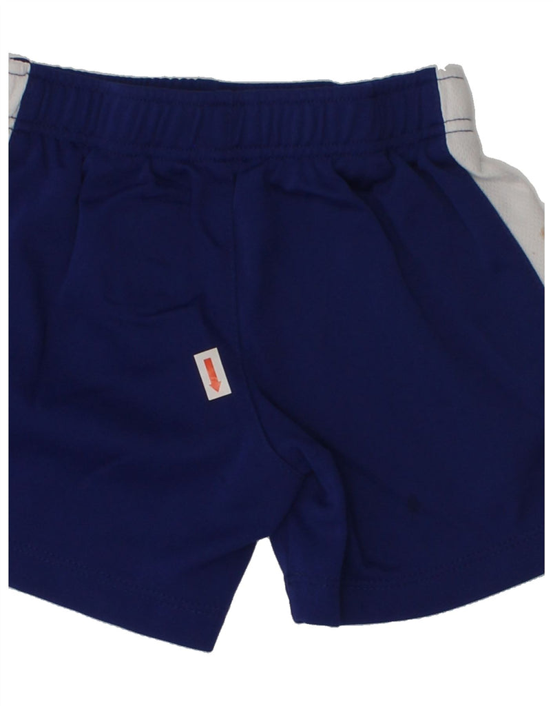 NIKE Baby Boys Sport Shorts 12-18 Months Navy Blue Colourblock Polyester | Vintage Nike | Thrift | Second-Hand Nike | Used Clothing | Messina Hembry 