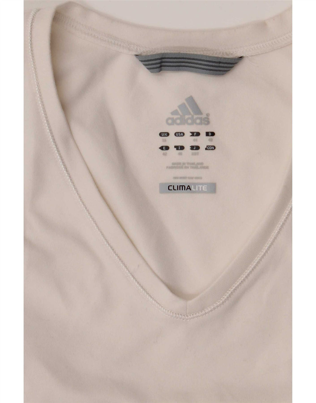 Adidas Womens Climalite Vest Top UK 12 Medium White
