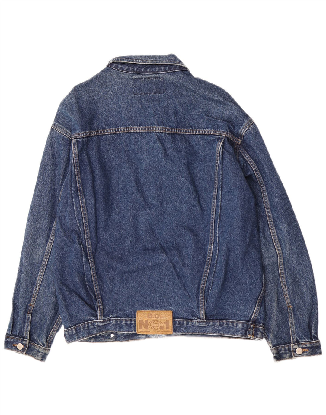 Vintage Mens Denim Jacket UK 42 XL Blue Cotton