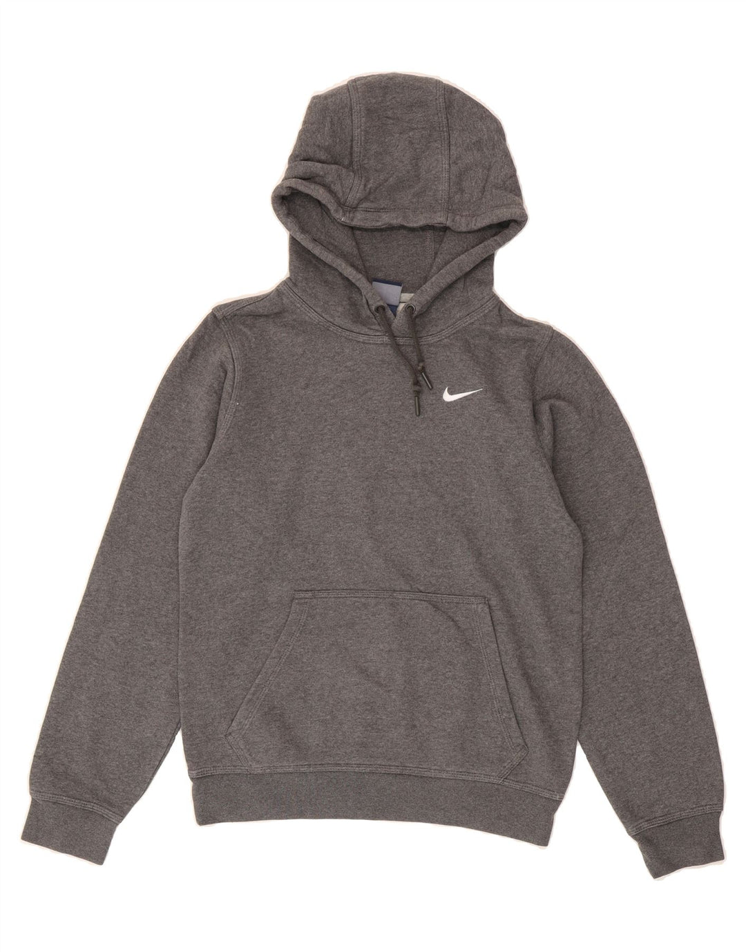 NIKE Mens Hoodie Jumper XS Grey Cotton Vintage Nike and Second-Hand Nike from Messina Hembry 