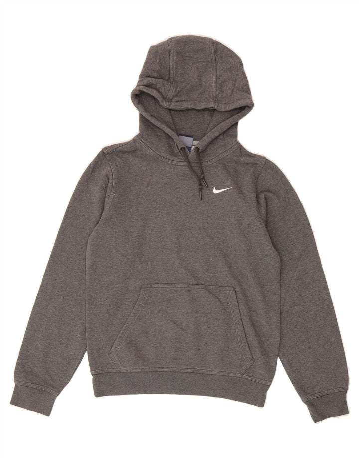 NIKE Mens Hoodie Jumper XS Grey Cotton Vintage Nike and Second-Hand Nike from Messina Hembry 
