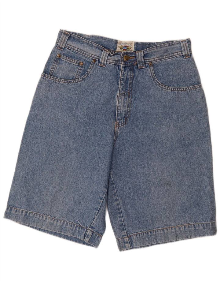 Mens Denim Shorts EU 48 Medium W30