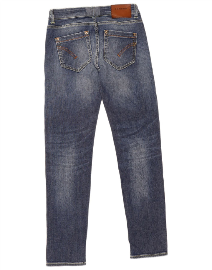 Dondup Womens Monroe Slim Jeans W29 L28 Blue Cotton