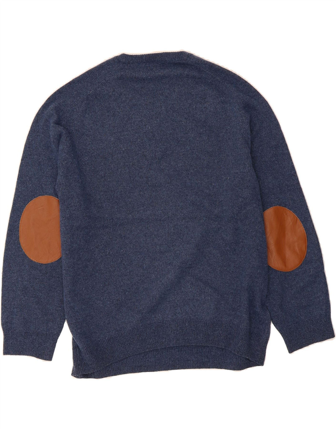 LINCOLN Mens Crew Neck Jumper Sweater XL Navy Blue Wool Vintage Lincoln and Second-Hand Lincoln from Messina Hembry 
