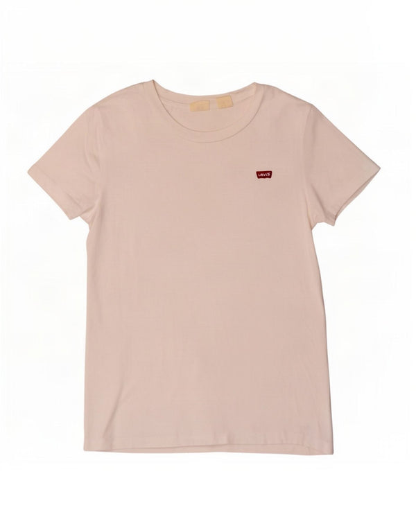 Levi's Womens T-Shirt Top UK 10 Small White