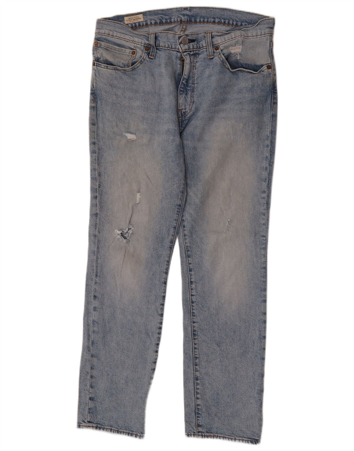 Levi's Mens 511 Slim Jeans W34 L30 Blue Cotton