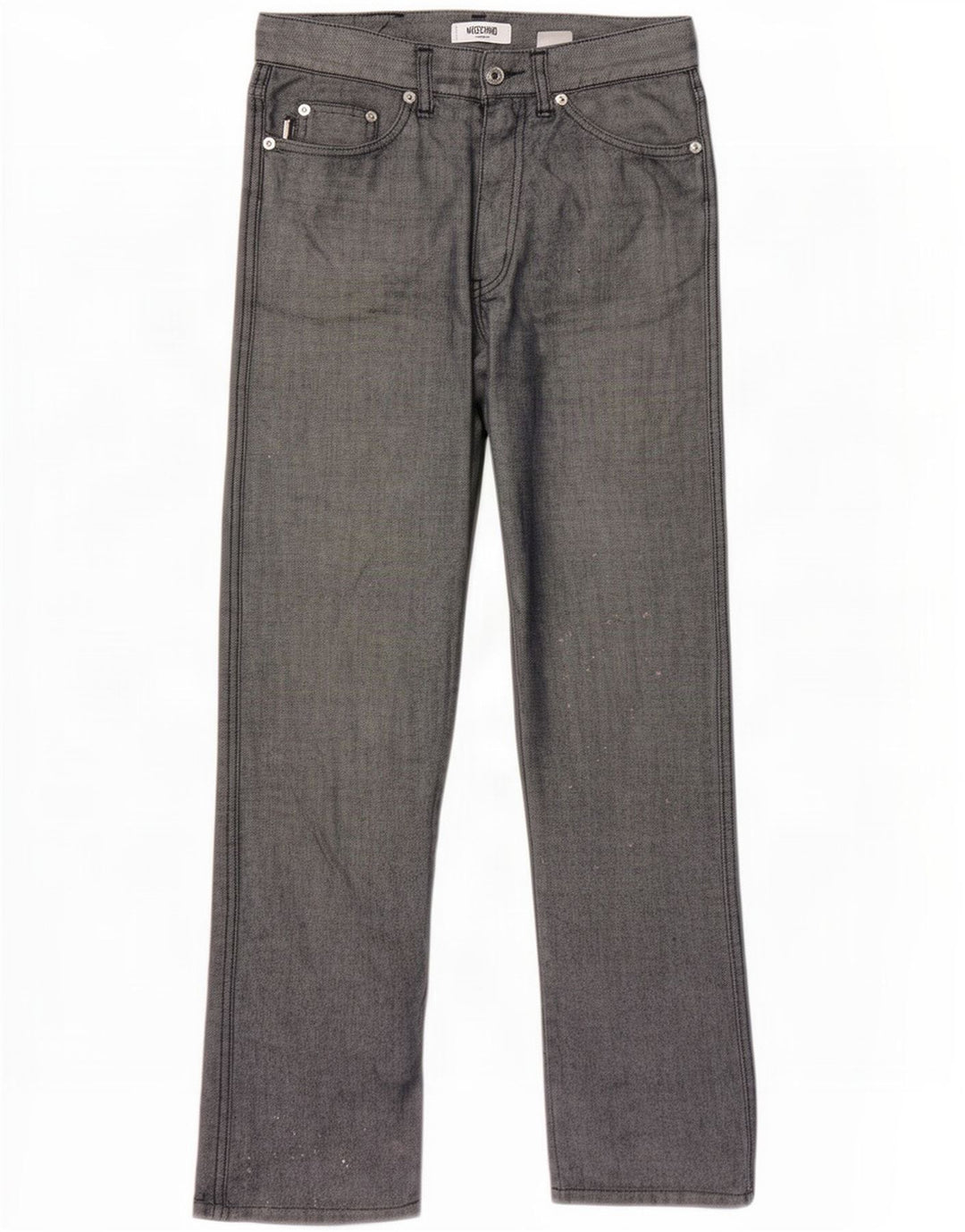 Moschino Womens Straight Jeans W30 L30 Grey