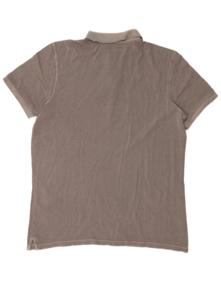 Marc O'Polo Mens Regular Fit Polo Shirt XL Grey Cotton