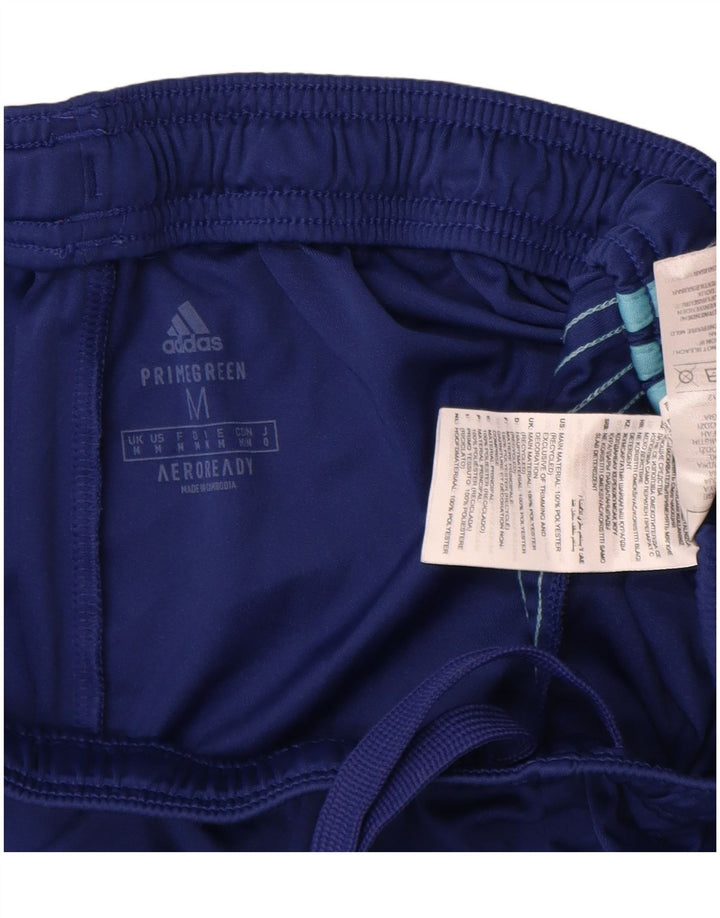 Adidas Mens Aeroready Sport Shorts Medium Navy Blue Polyester