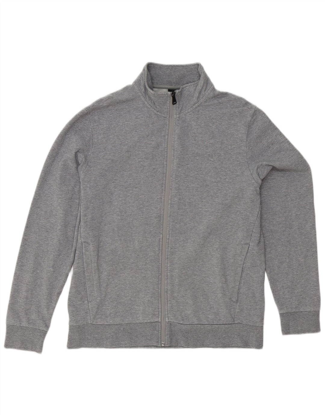 Hackett Mens Tracksuit Top Jacket Medium Grey Cotton