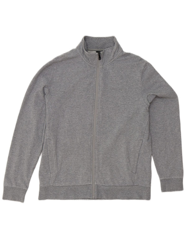 Hackett Mens Tracksuit Top Jacket Medium Grey Cotton