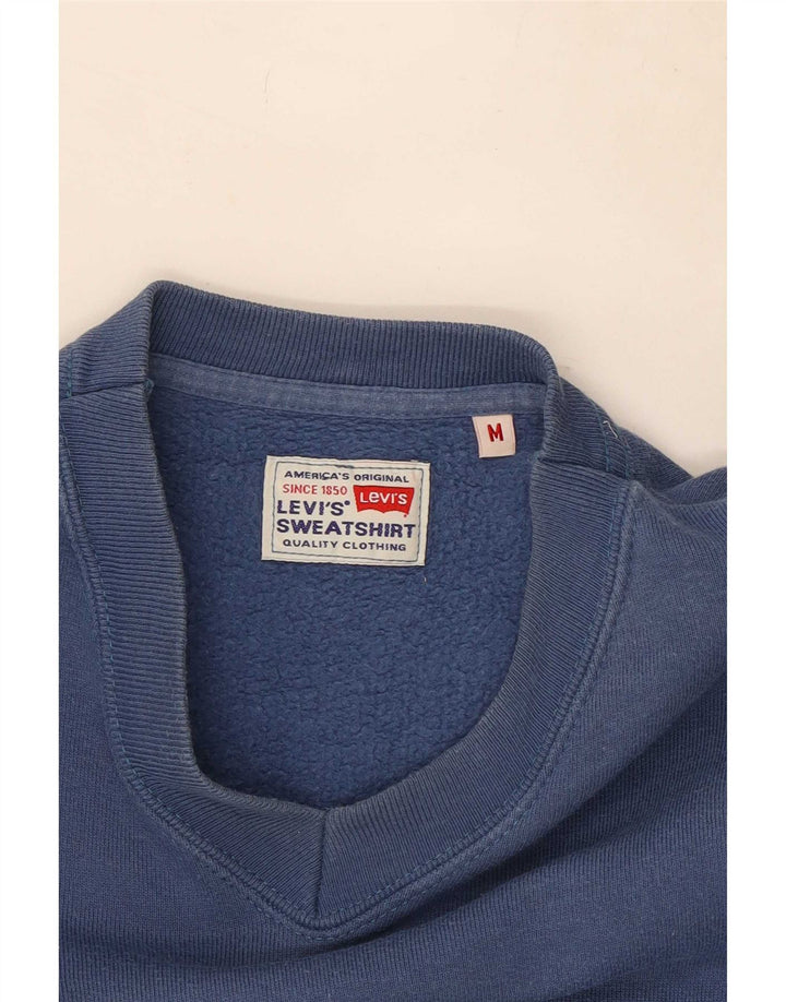 Levi's Mens Sweatshirt Jumper Medium Blue