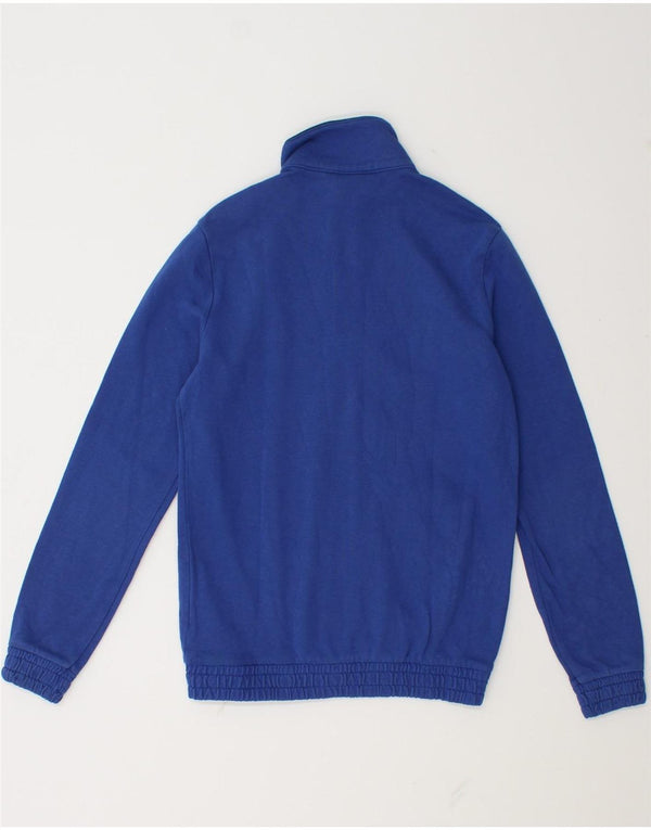 Champion Boys Tracksuit Top Jacket 9-10 Years Medium Blue Cotton