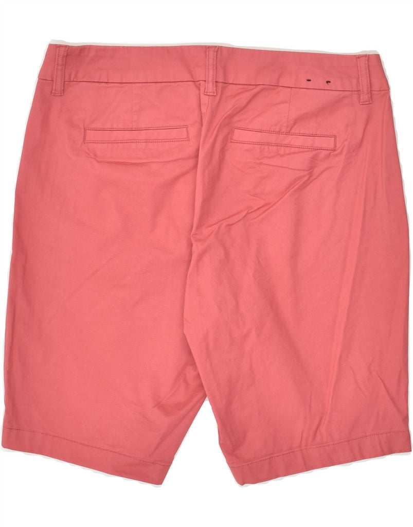 J. CREW Womens Chino Shorts US 6 Medium W33  Pink Cotton | Vintage J. Crew | Thrift | Second-Hand J. Crew | Used Clothing | Messina Hembry 