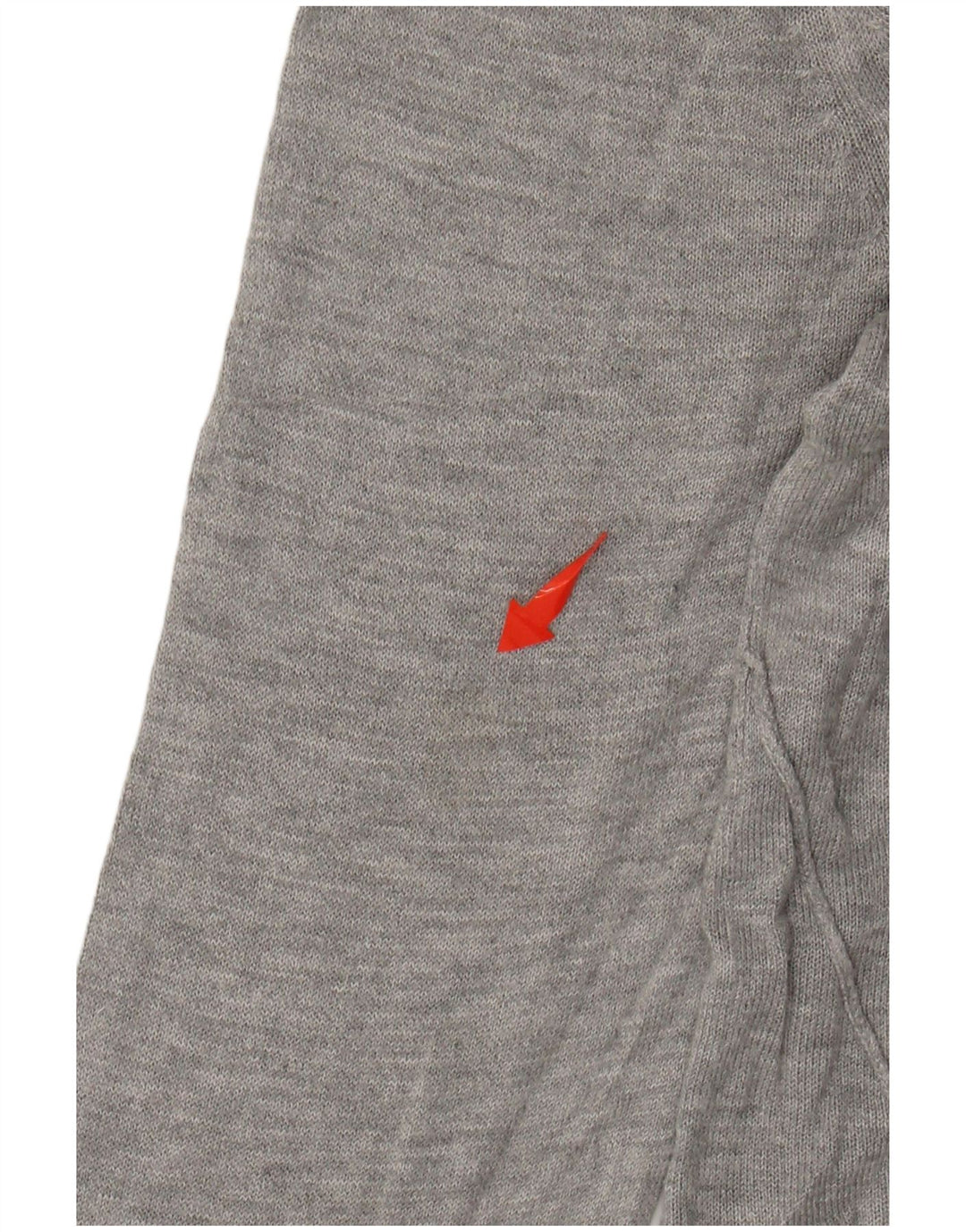 ZARA Womens Boat Neck Jumper Sweater UK 14 Medium Grey Flecked Viscose