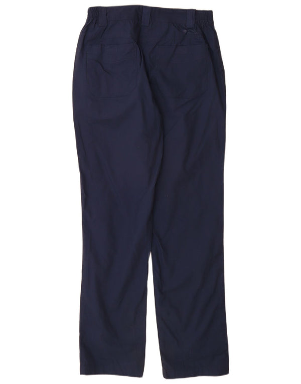 Mountain Warehouse Womens Chino Trousers UK 8 Small W28 L31 Navy Blue