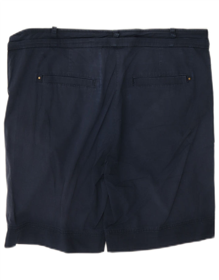Champion Mens Chino Shorts Medium W32 Navy Blue Cotton