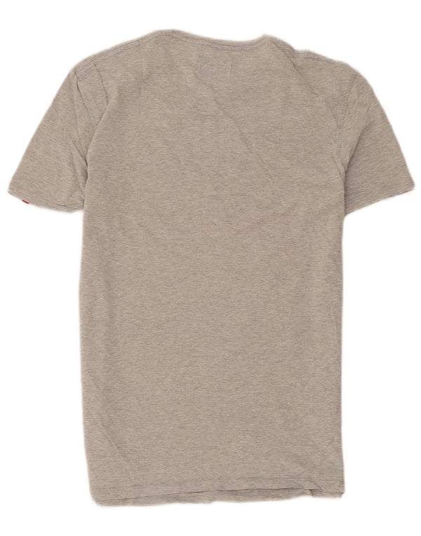 Levi's Mens T-Shirt Top Small Grey Flecked Cotton