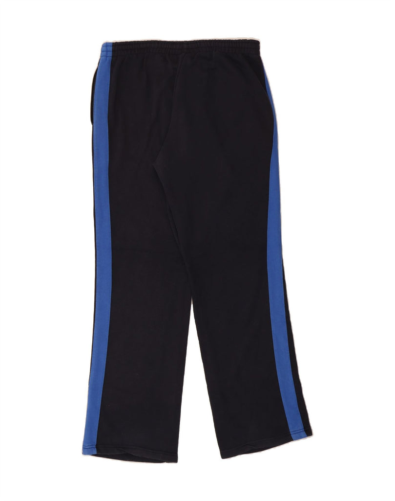 ASICS Mens Tracksuit Trousers XL  Navy Blue Colourblock Cotton Vintage Asics and Second-Hand Asics from Messina Hembry 