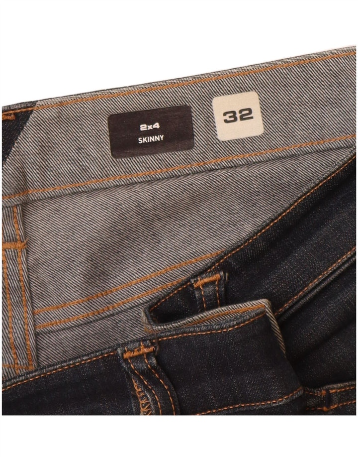 Volcom Womens Skinny Jeans W32 L31 Navy Blue Cotton