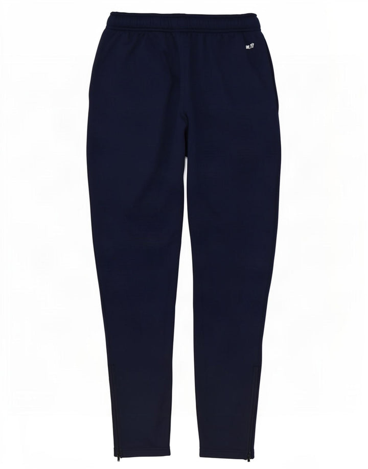 New Balance Mens Graphic Tracksuit Trousers Medium Navy Blue Polyester