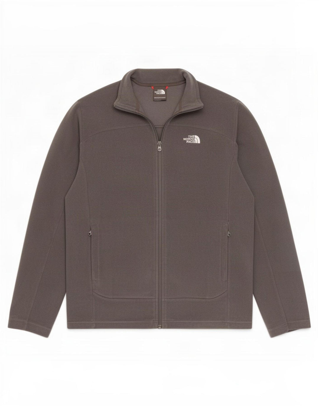 The North Face Mens Fleece Jacket UK 38 Medium Grey Polyester