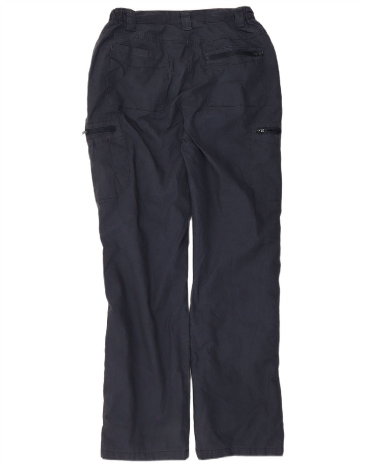 Mountain Warehouse Womens Cargo Trousers UK 8 Small W28 L31 Navy Blue