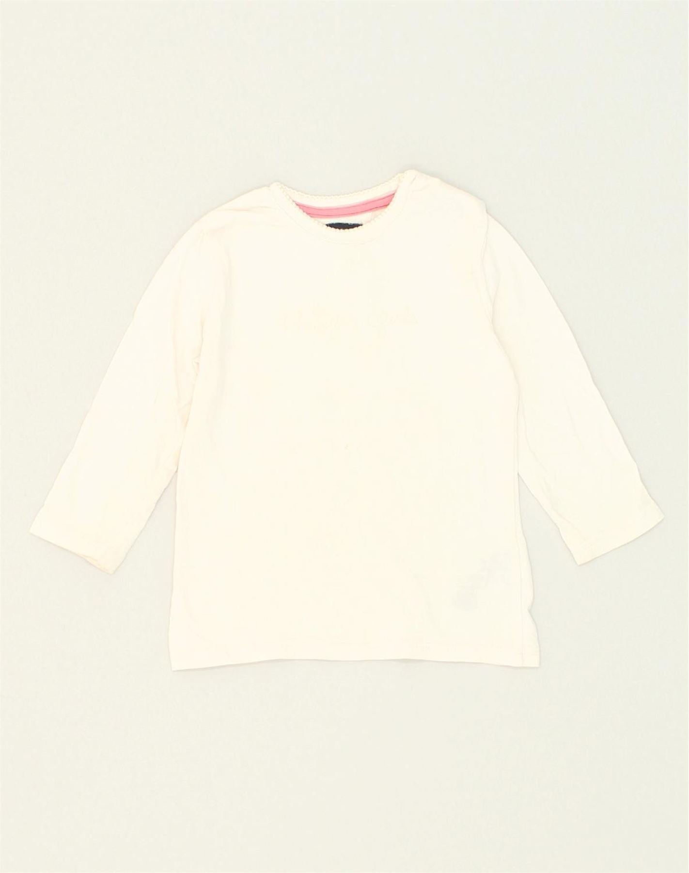 TOMMY HILFIGER Baby Girls Top Long Sleeve 9-12 Months Pink Cotton, Vintage  & Second-Hand Clothing Online