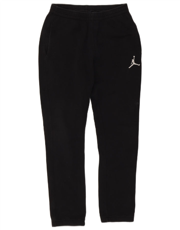 Jordan Mens Tracksuit Trousers Small  Black Cotton