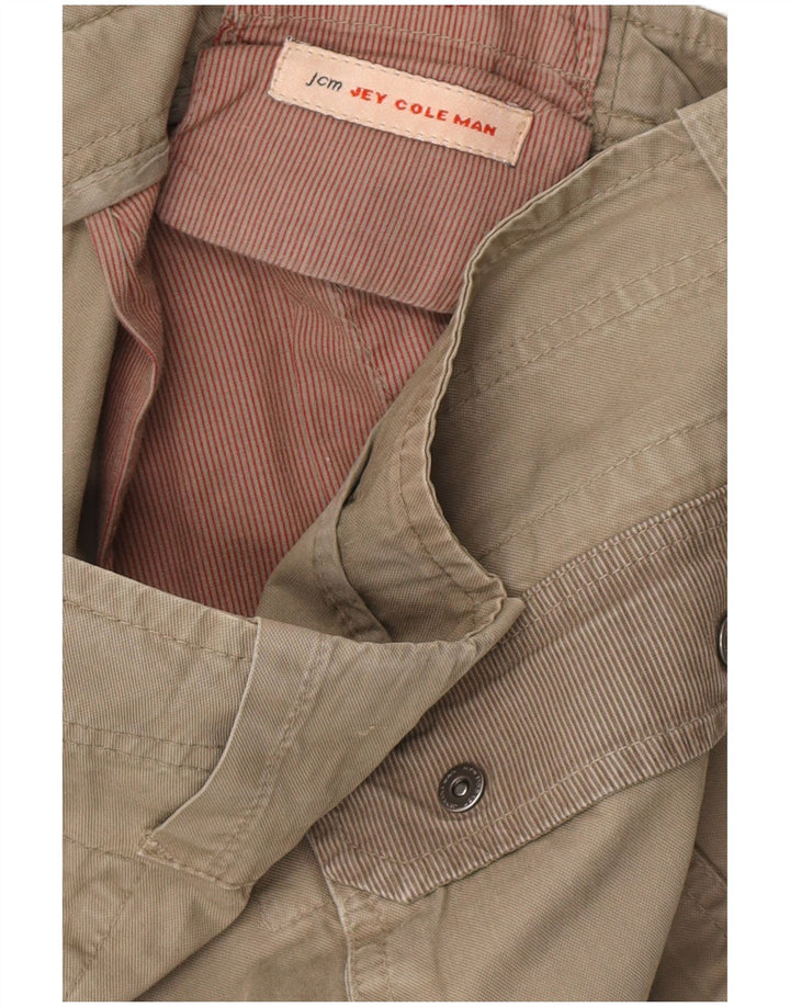 Jey Coleman Mens Cargo Shorts W36 Large Beige