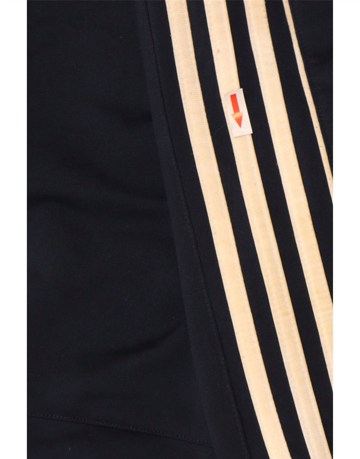 Adidas Mens Tracksuit Trousers Medium  Navy Blue Polyester