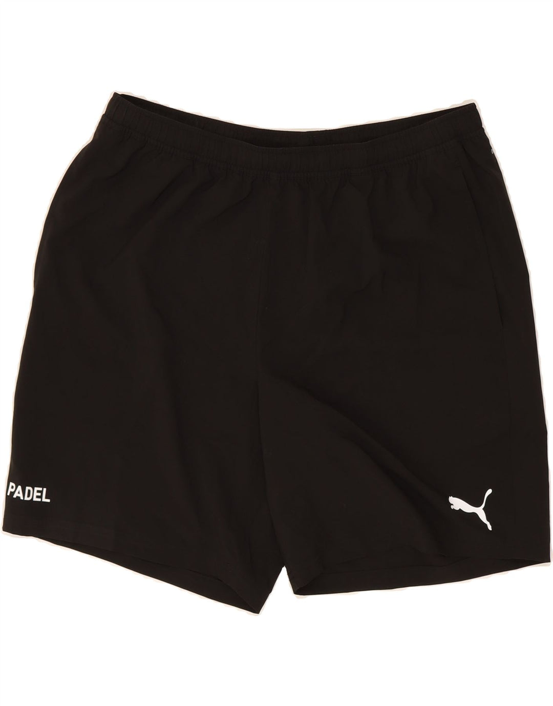PUMA Mens Sport Shorts XL  Black Polyester Vintage Puma and Second-Hand Puma from Messina Hembry 
