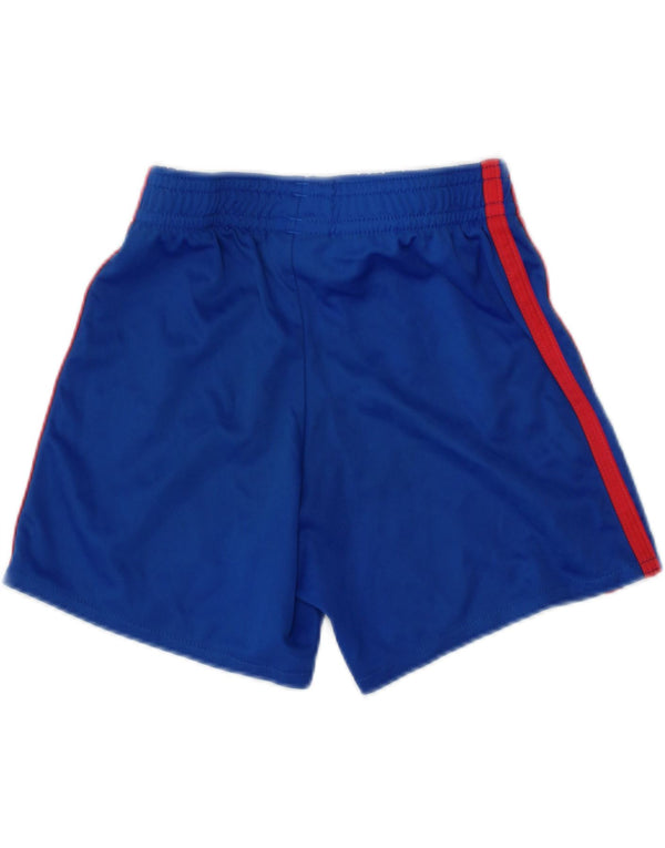 ADIDAS Boys Manchester United Sport Shorts 2-3 Years  Blue Polyester