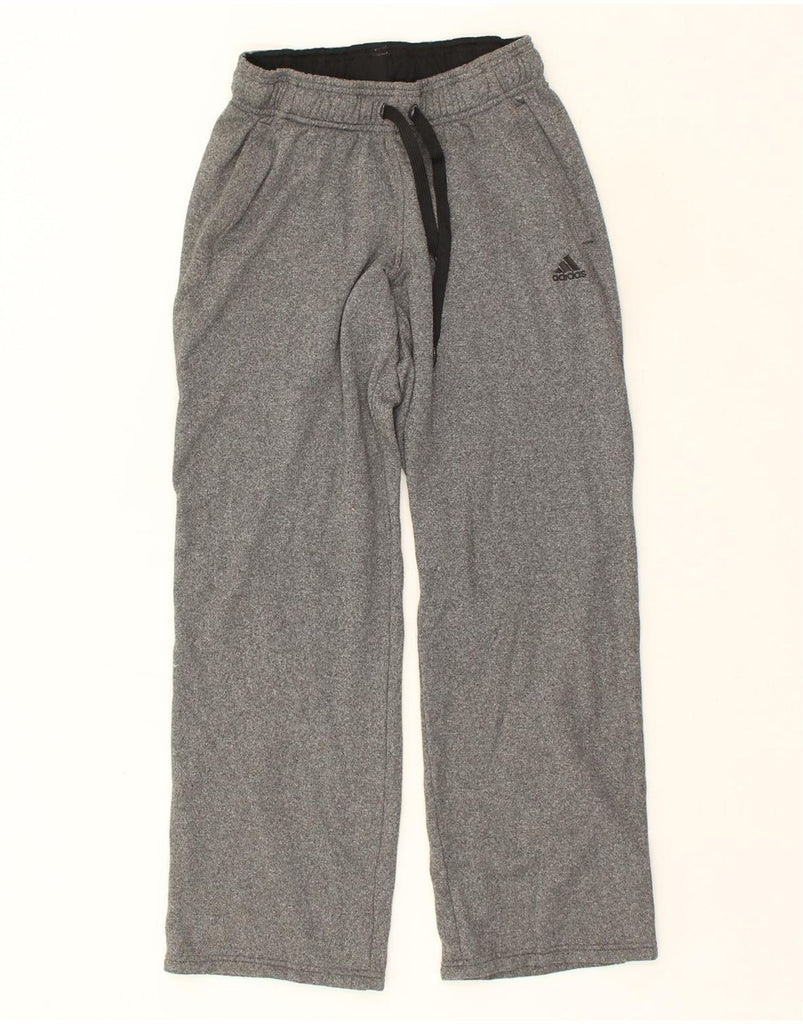 ADIDAS Womens Climawarm Tracksuit Trousers Size 8/10 Small Grey Polyester | Vintage Adidas | Thrift | Second-Hand Adidas | Used Clothing | Messina Hembry 