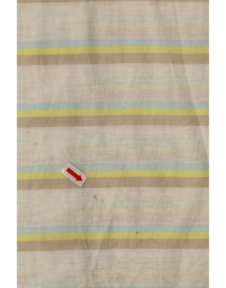 Hurley Boys Short Sleeve Shirt 7-8 Years Multicoloured Striped Cotton