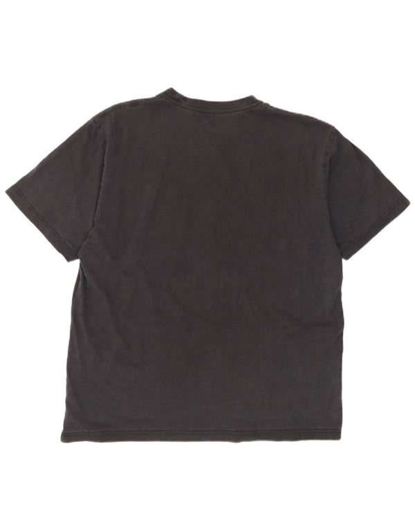 Dickies Mens T-Shirt Top Large Black Cotton