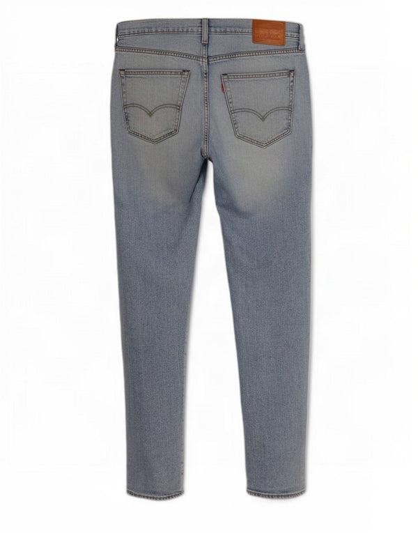 Levi's Mens Skinny Tapered Jeans W34 L32 Blue Cotton