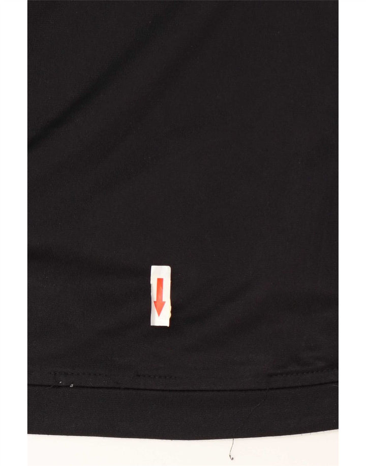 Asics Mens Regular Fit Tracksuit Top Jacket XL Black Colourblock
