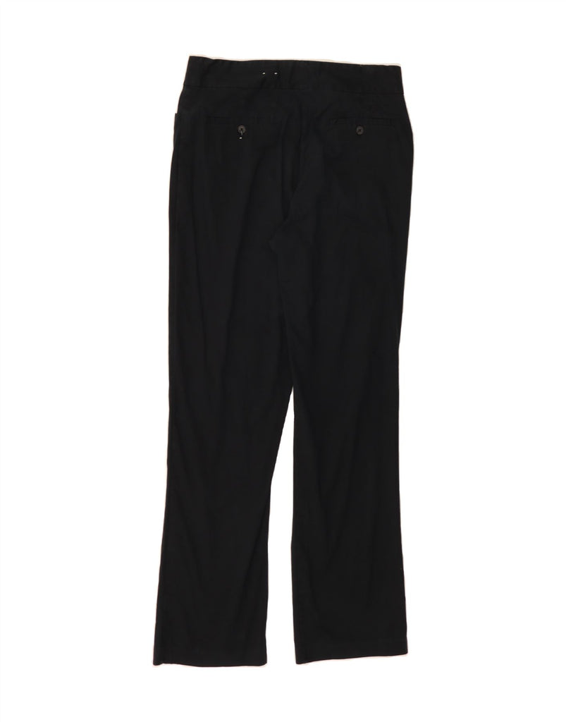 TOMMY HILFIGER Womens Straight Casual Trousers US 10 Large W32 L30 Black Vintage Tommy Hilfiger and Second-Hand Tommy Hilfiger from Messina Hembry 