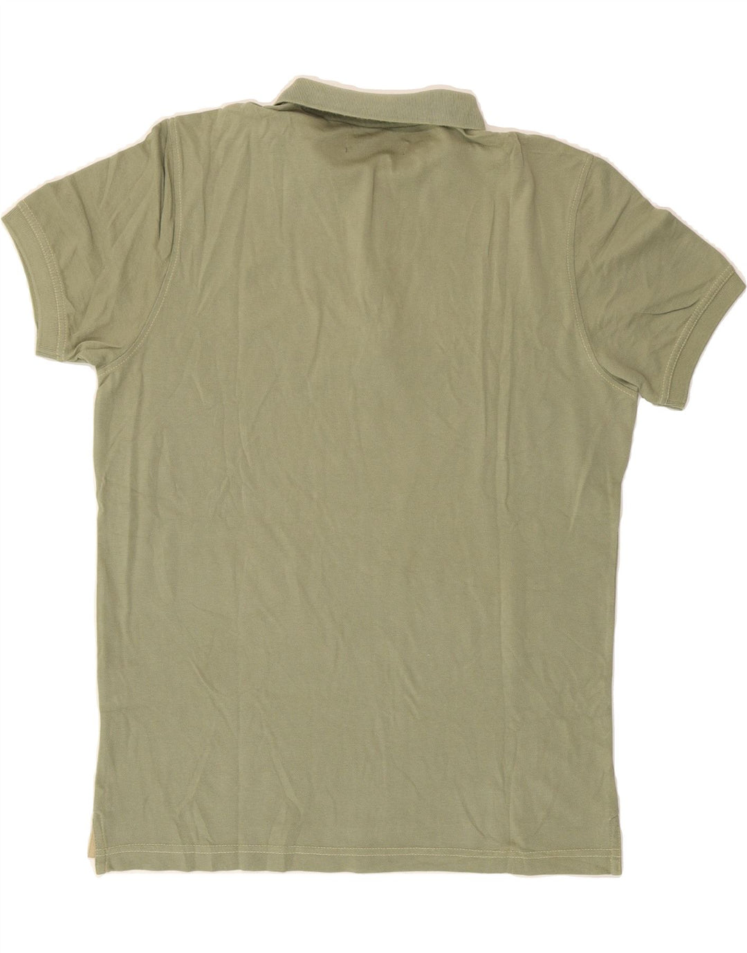 JECKERSON Mens Polo Shirt Large Green Cotton Vintage Jeckerson and Second-Hand Jeckerson from Messina Hembry 