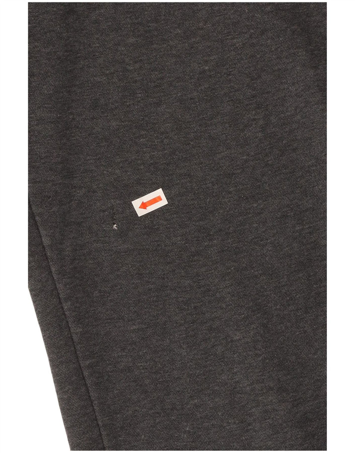 ADIDAS Womens Graphic Tracksuit Trousers Joggers UK 4/6 XS Grey Cotton