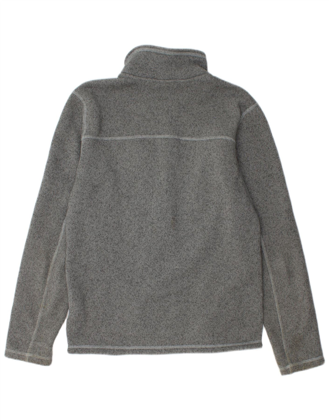 THE NORTH FACE Mens Tracksuit Top Jacket Small Grey Flecked Polyester