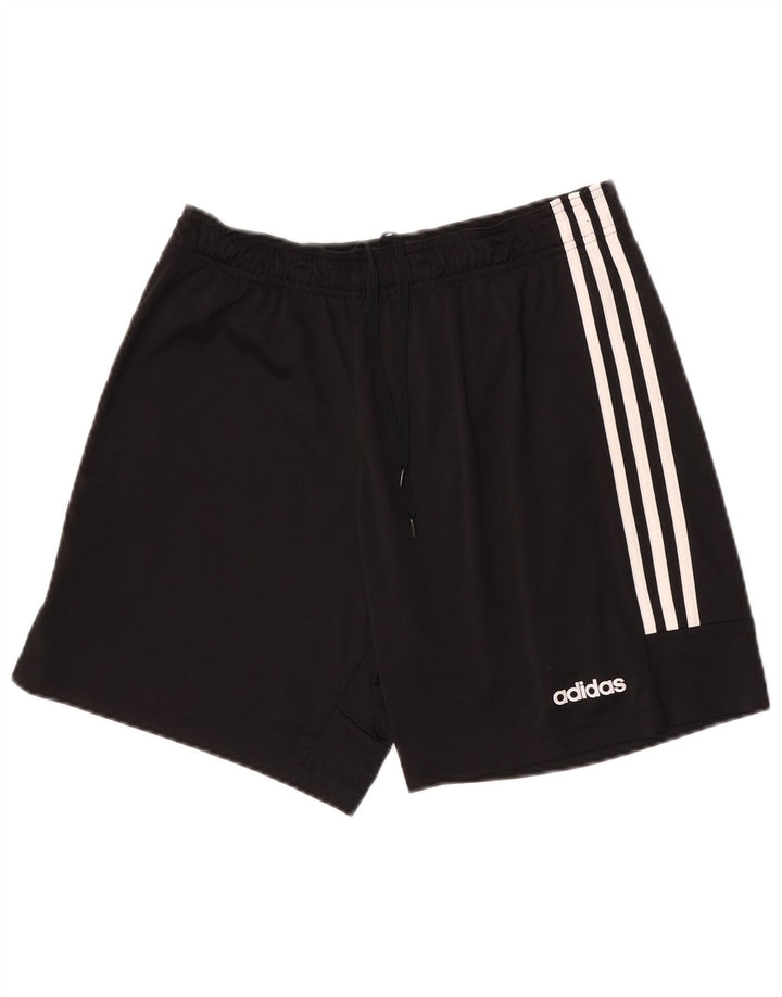 Adidas Mens Climalite Sport Shorts Medium  Black Polyester