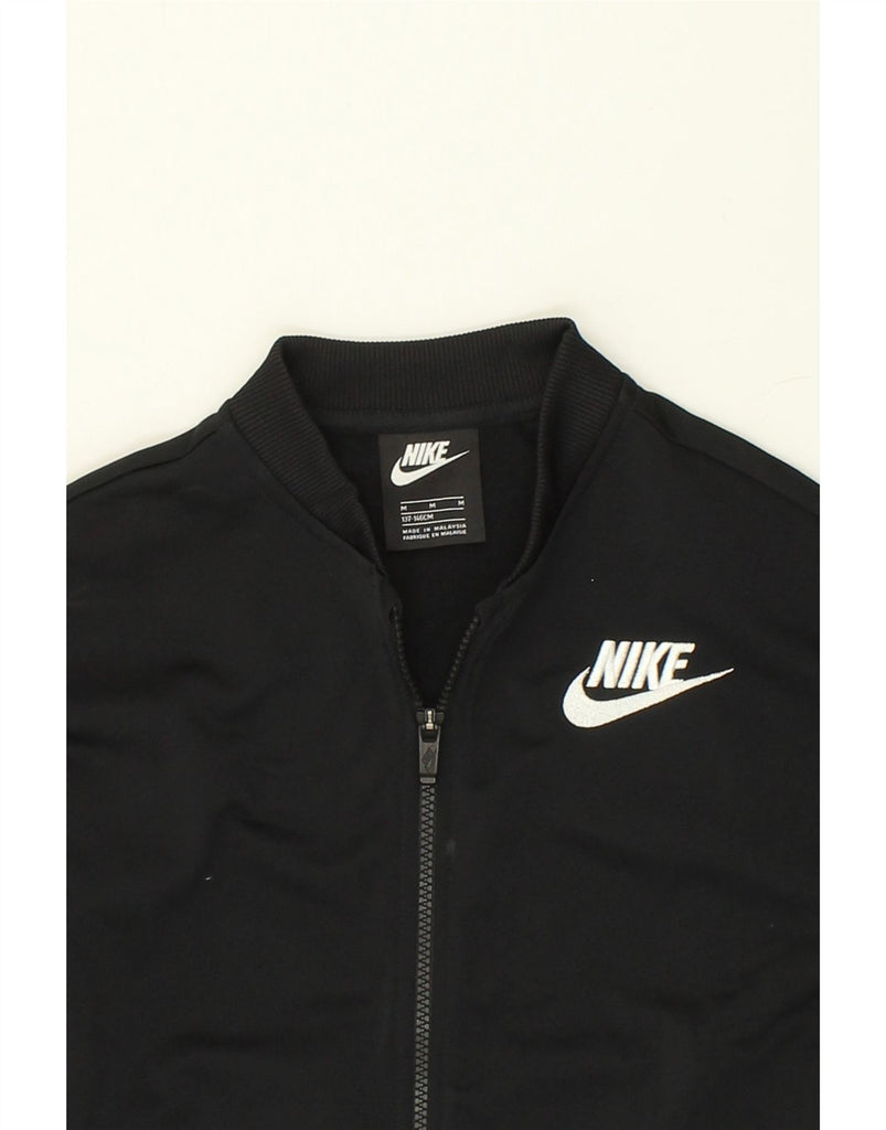 NIKE Boys Graphic Tracksuit Top Jacket 10-11 Years Medium Black | Vintage Nike | Thrift | Second-Hand Nike | Used Clothing | Messina Hembry 